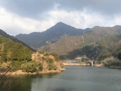 錫杖湖から錫杖ヶ岳